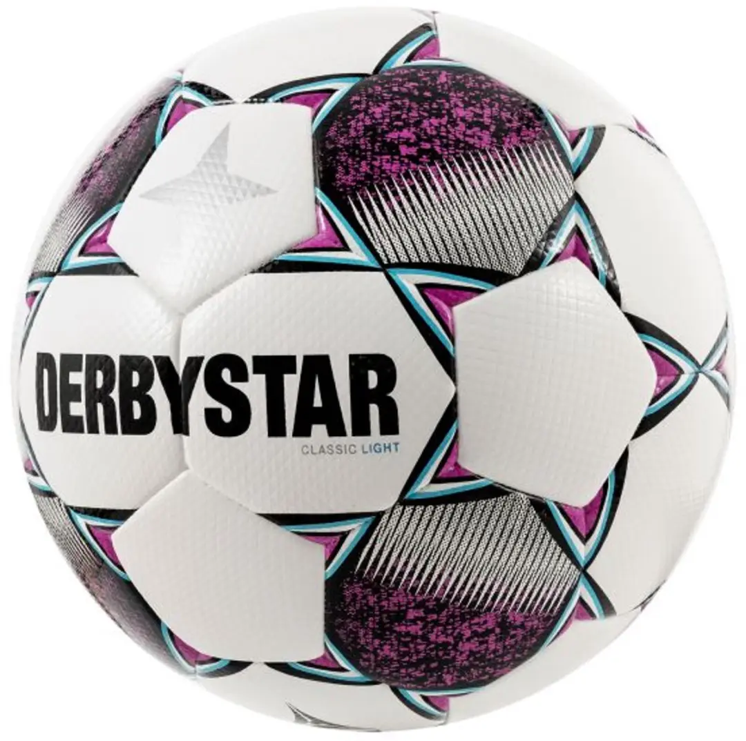 Derbystar Classic Energy TT II Voetbal - Maat 5 - Wit/Rose