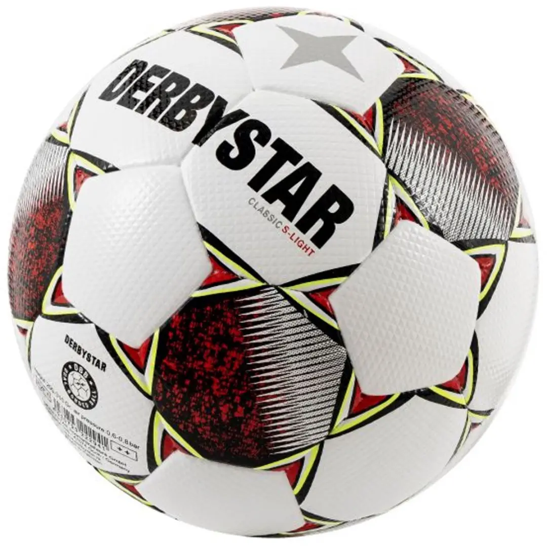 Derbystar Classic Super Light II Voetbal - SL5 - Wit/Rood
