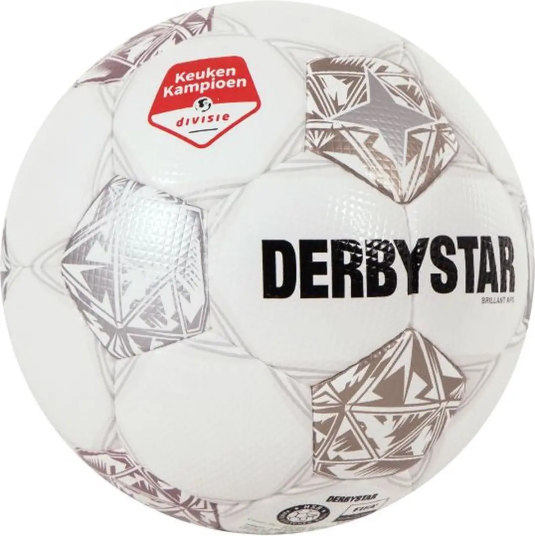 Derbystar Keuken Kampioen Divisie Brillant APS 24/25 Voetbal - Maat 5 Wit
