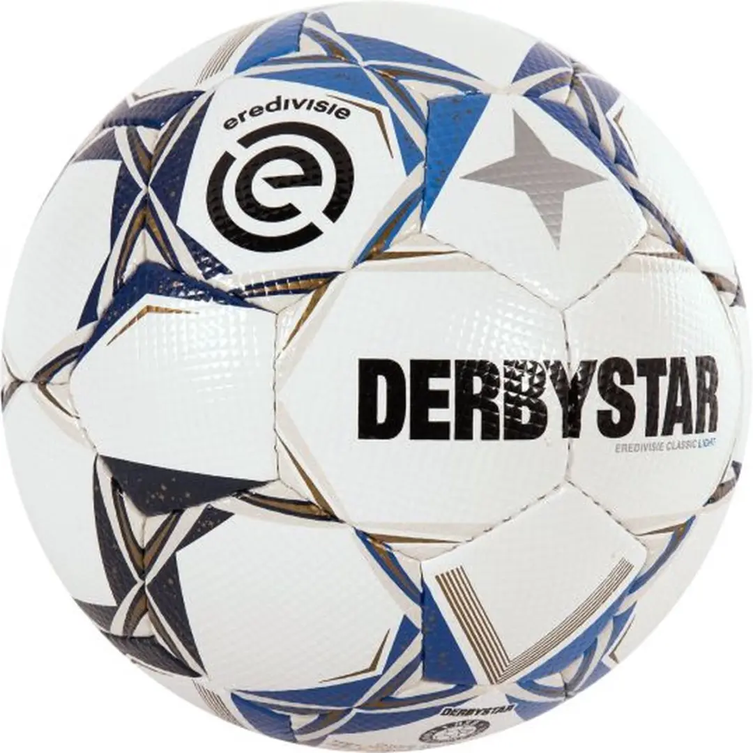 Derbystar Eredivisie Classic Light 24/25 Voetbal - Maat 5 Wit - afbeelding 6 van 6