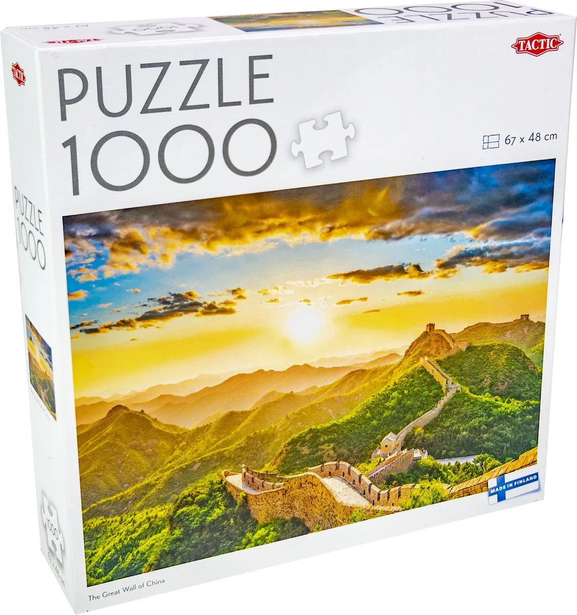 Tactic Puzzle 1000 De Chinese Muur - 1000 Stuks - Wit
