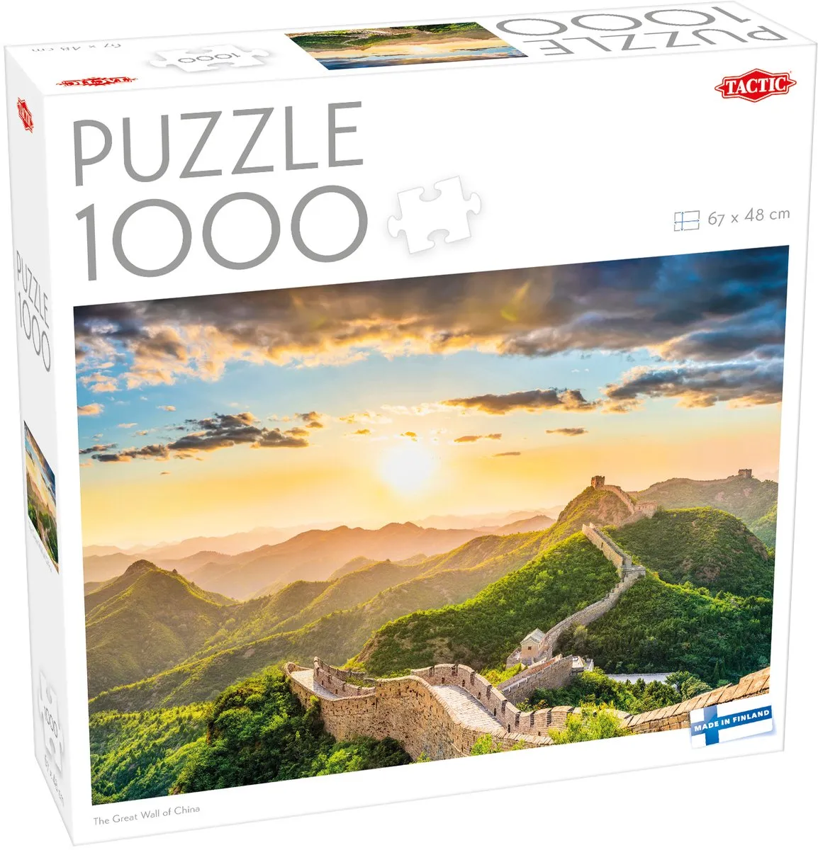 Tactic Puzzle 1000 De Chinese Muur - 1000 Stuks - Wit