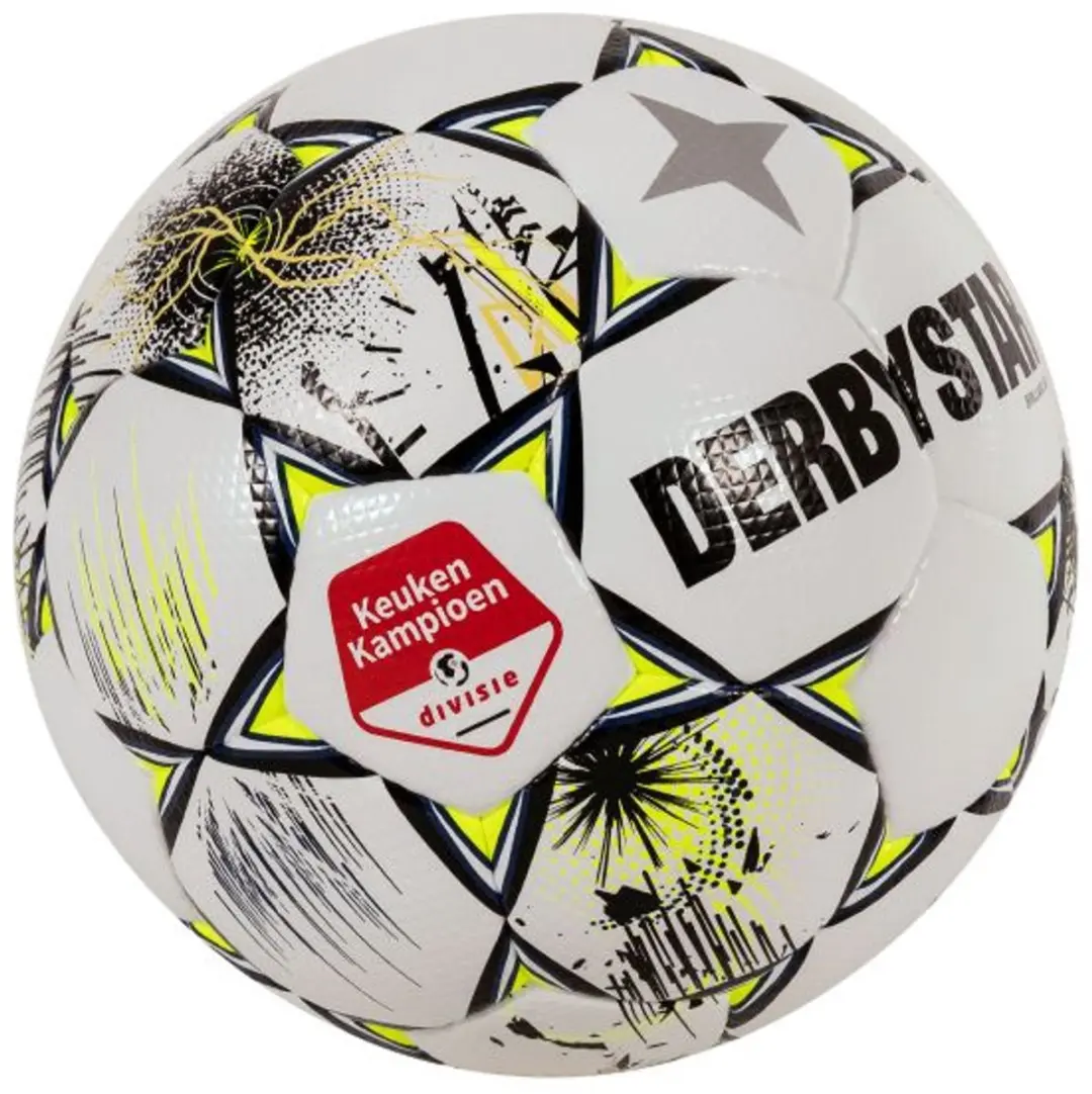 Derbystar Keuken Kampioen Divisie Brillant APS 25/26 Voetbal 5 - Wit - afbeelding 5 van 6