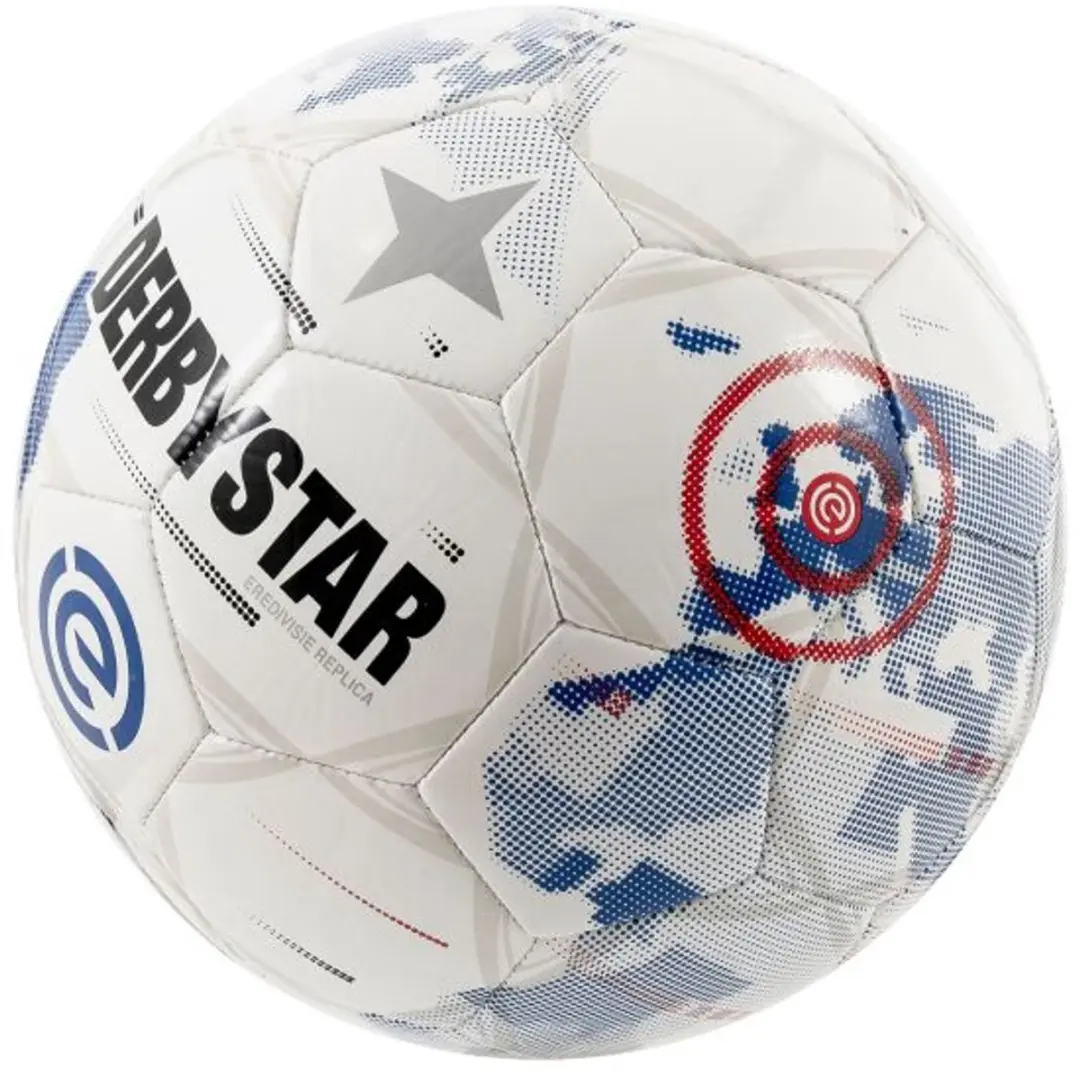 Derbystar Eredivisie Design Replica 25/26 Voetbal - Maat 5 - Wit - afbeelding 6 van 6