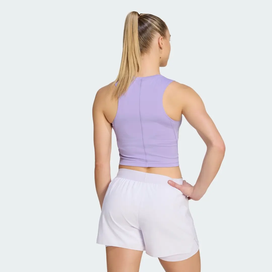 Adidas Adi365 Iconic Hardloopcroptop KS5833 - Paars - afbeelding 6 van 6