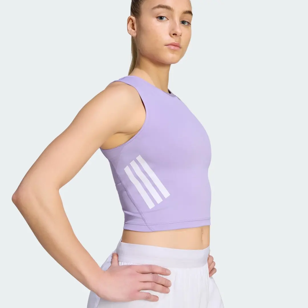 Adidas Adi365 Iconic Hardloopcroptop KS5833 - Paars - afbeelding 5 van 6