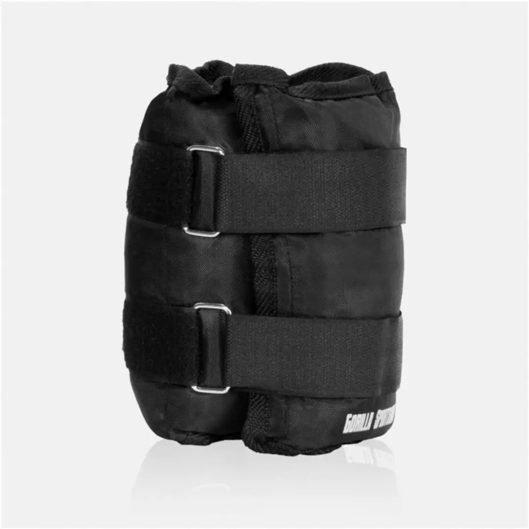 Gorilla Sports Enkelgewichten 10kg - 2x5kg - Zwart