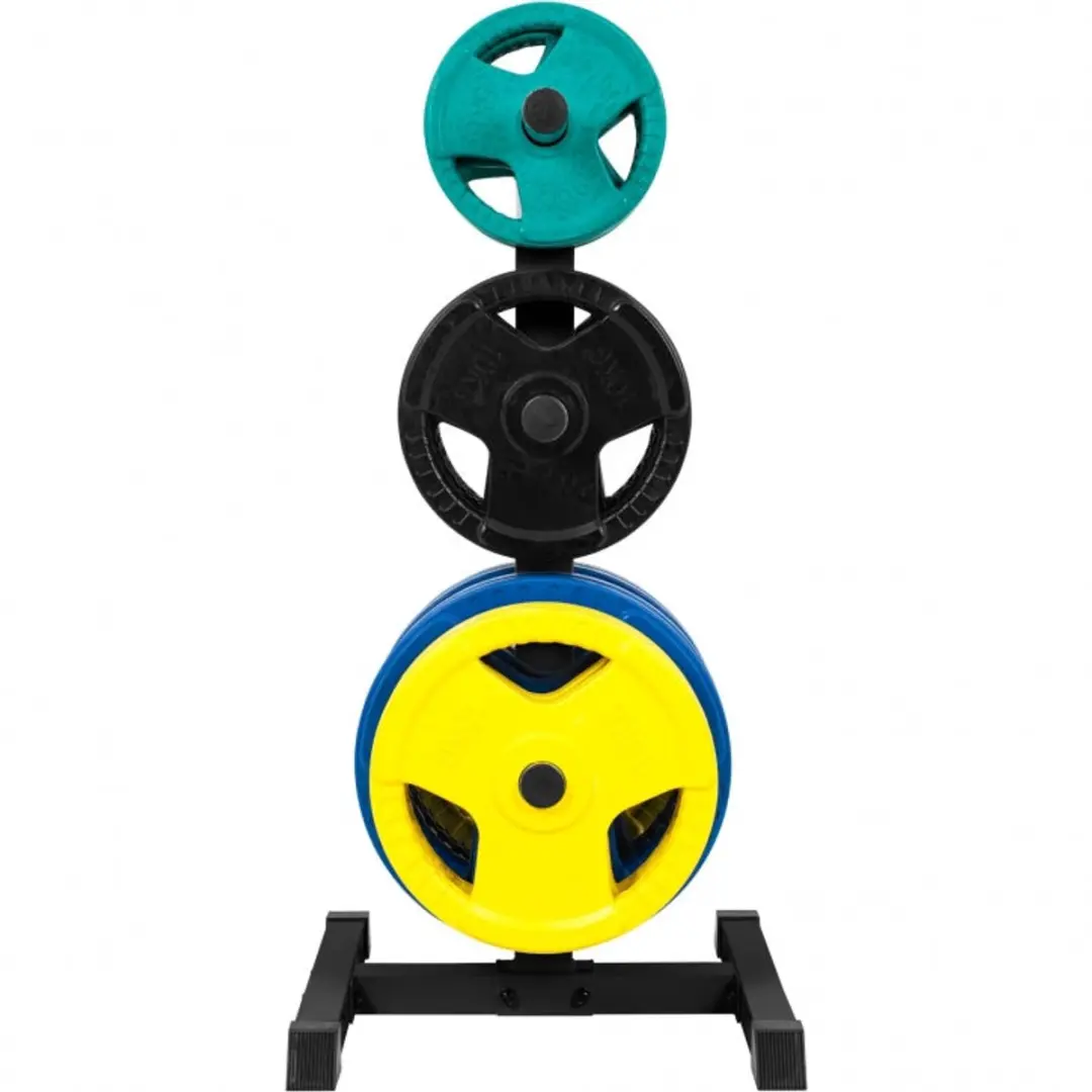 Gorilla Sports Halterrek 50/51mm - Schijvenstandaard - Zwart