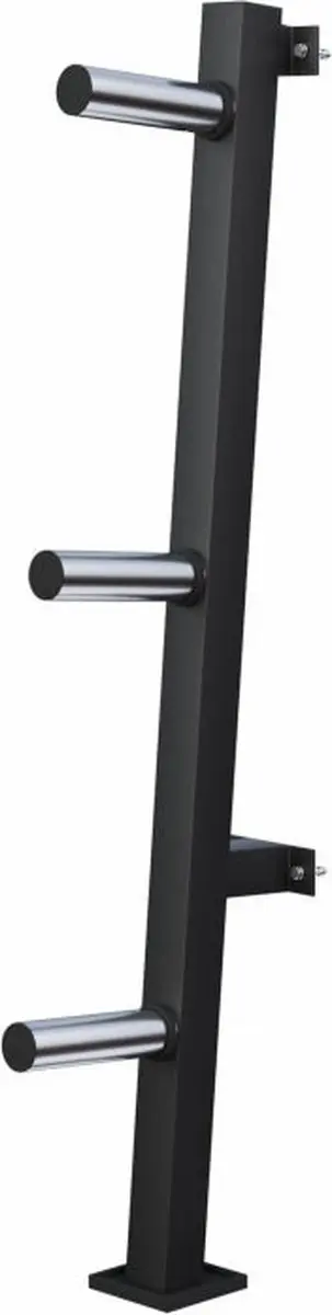 Gorilla Sports Halterschijven Standaard Wandmontage 50mm