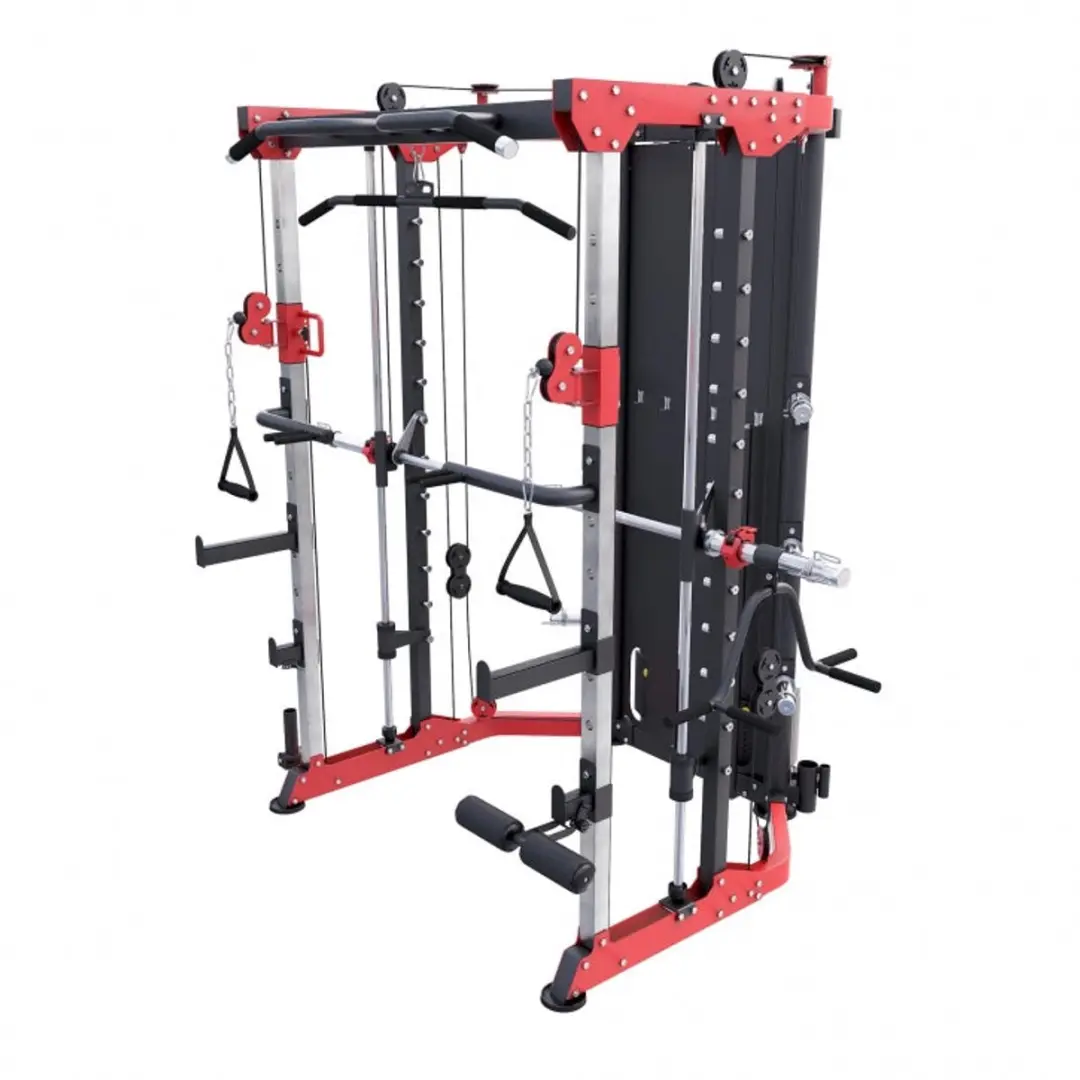 Gorilla Sports Krachtstation 60kg - Smith Machine - Zwart