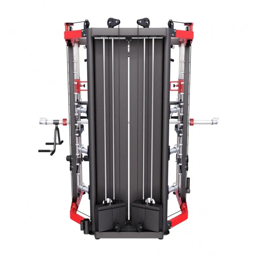 Gorilla Sports Krachtstation 60kg - Smith Machine - Zwart - afbeelding 6 van 6