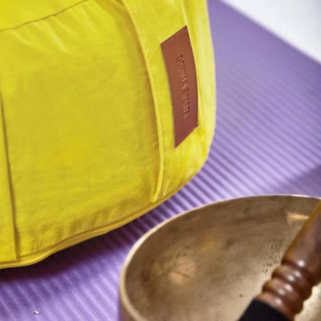 Gorilla Sports Yogakussen - Geel