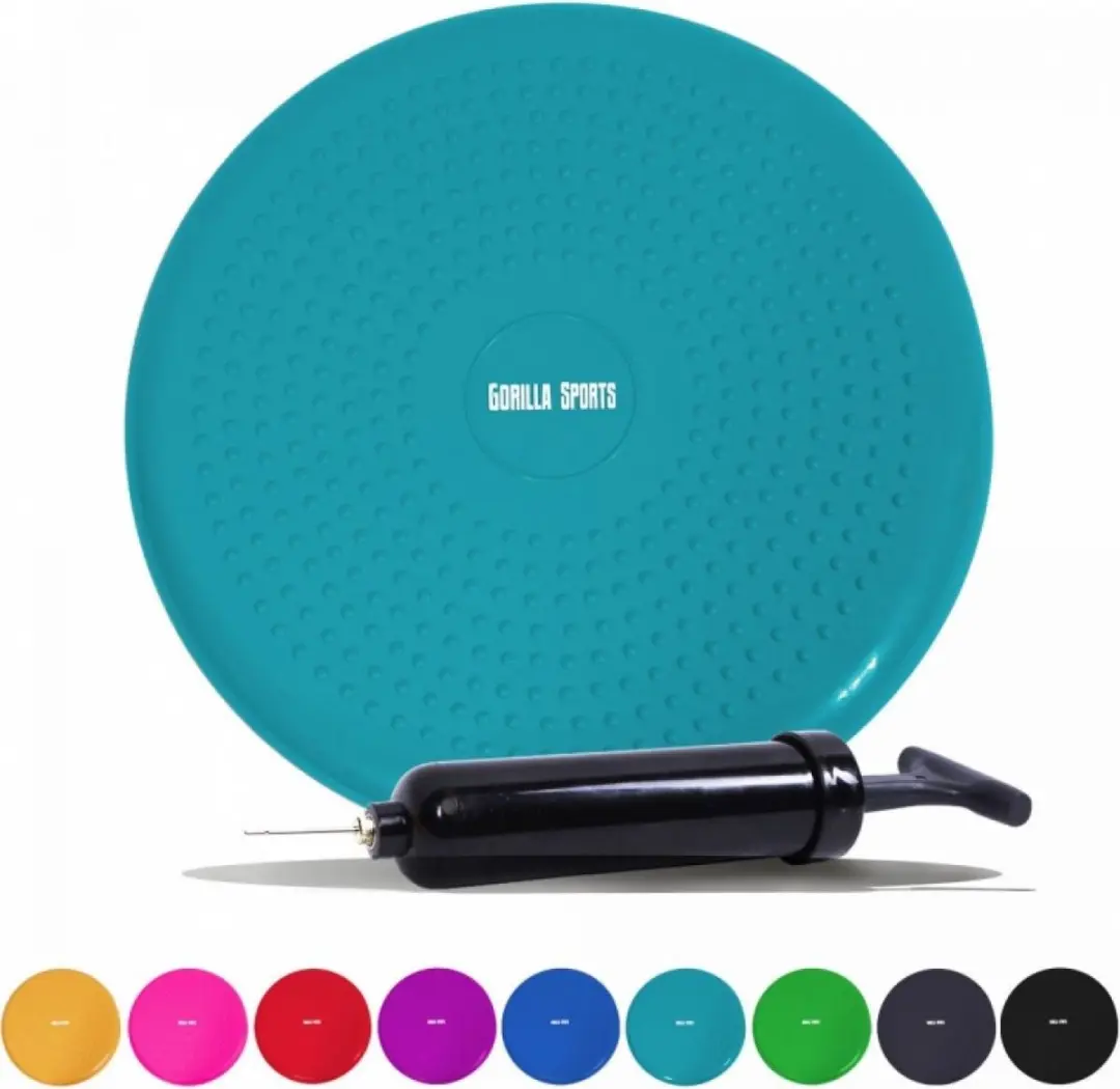 Gorilla Sports Balanskussen Turquoise
