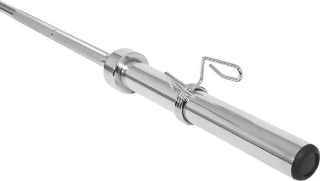Gorilla Sports Olympische Halter 130kg Gripper - 50mm - Zwart