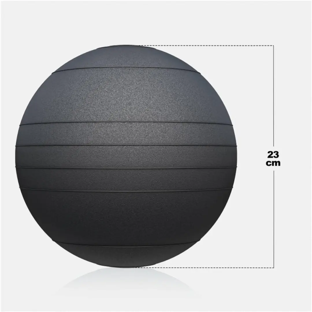 Gorilla Sports Slam Ball Set 15kg - 3 Stuks - Zwart