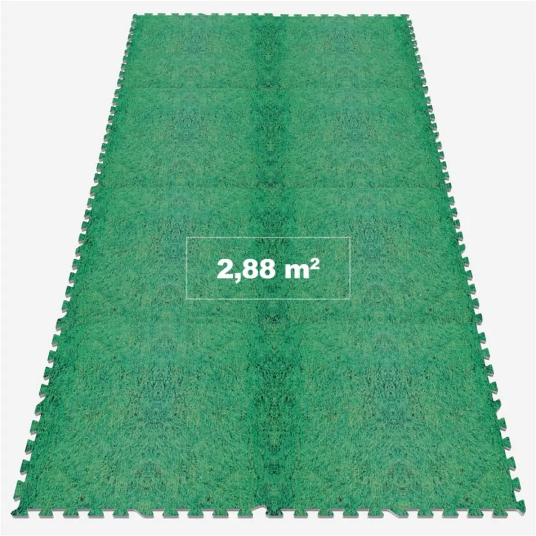 Gorilla Sports Puzzelmattenset 8-delig 2,88 m² Groen