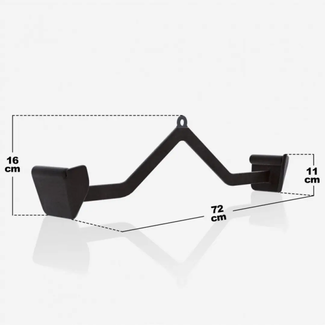 Gorilla Sports Lattrekstang - Zwart - afbeelding 6 van 6