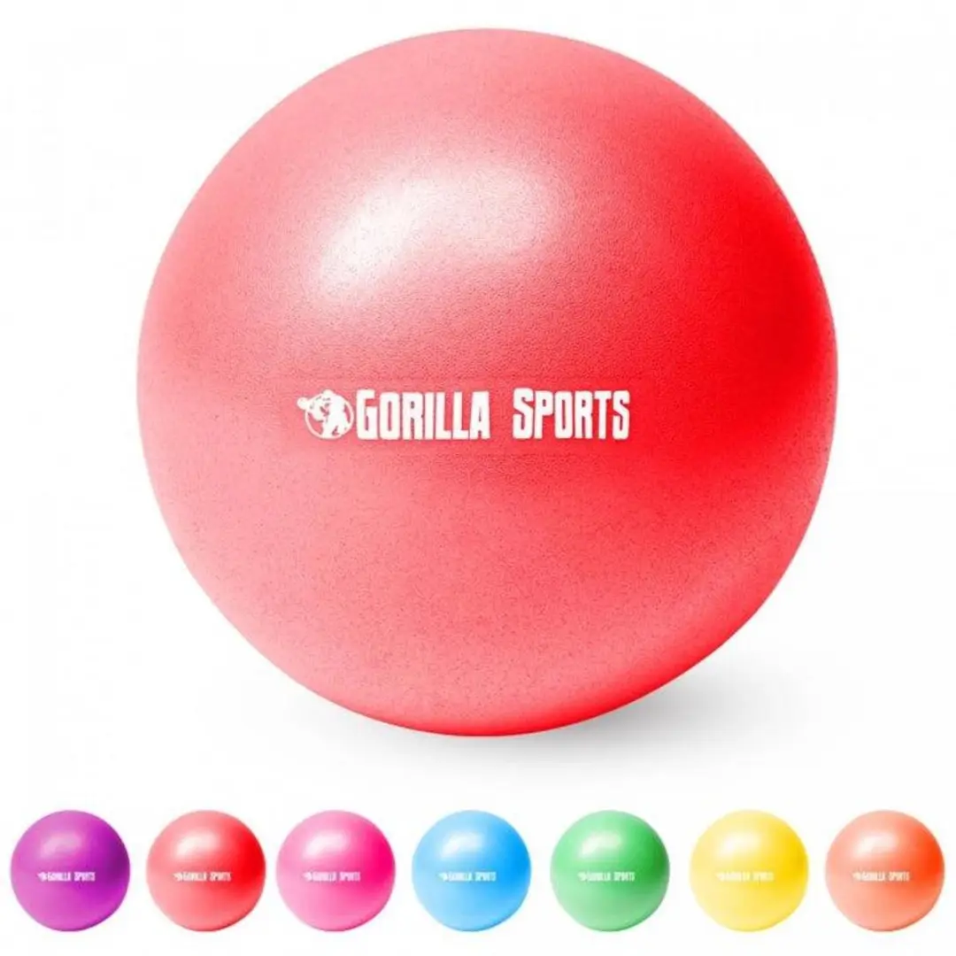 Gorilla Sports Mini Pilatesbal 28cm - Rood