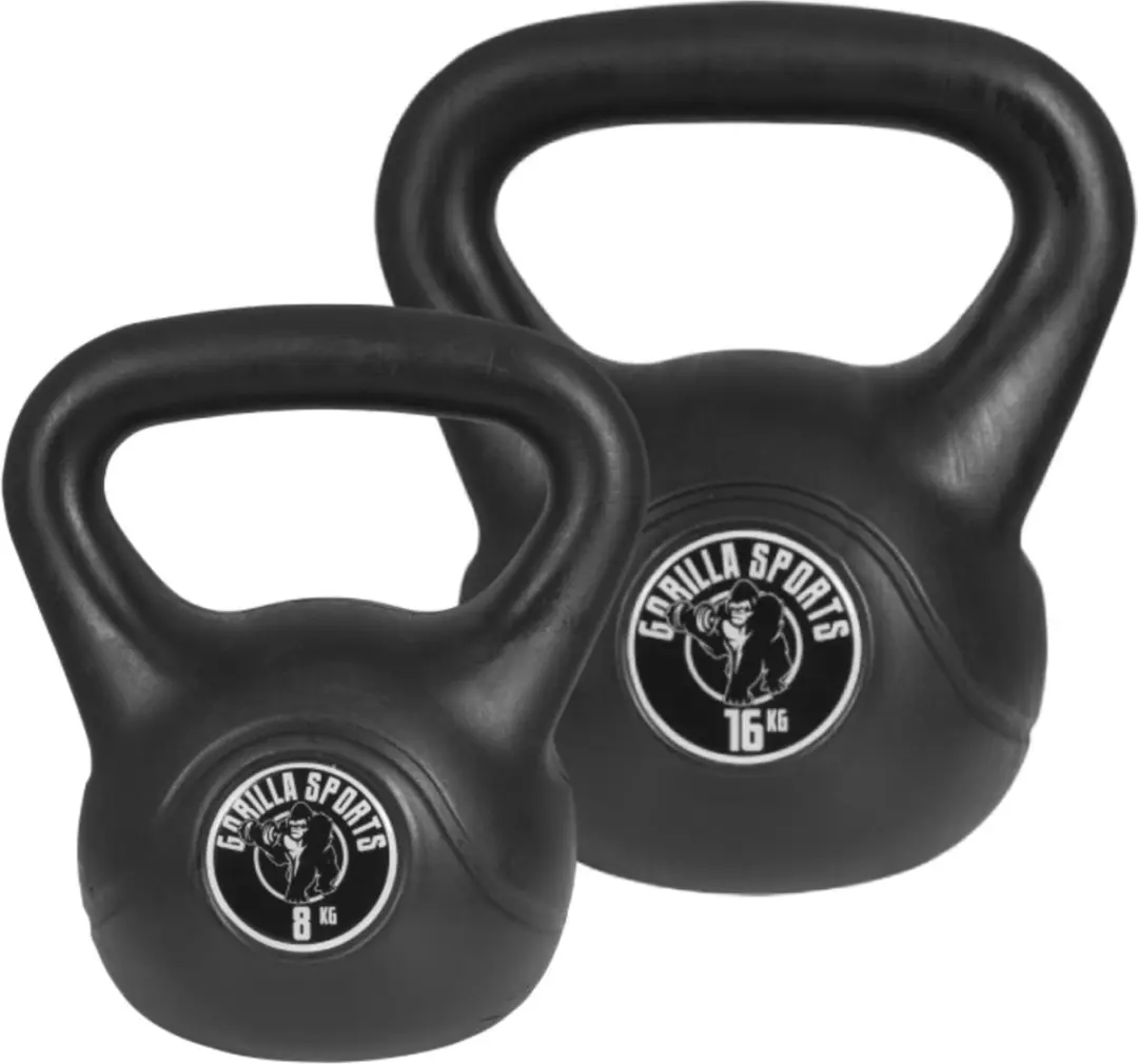 Gorilla Sports Kettlebells Set 2 Stuks