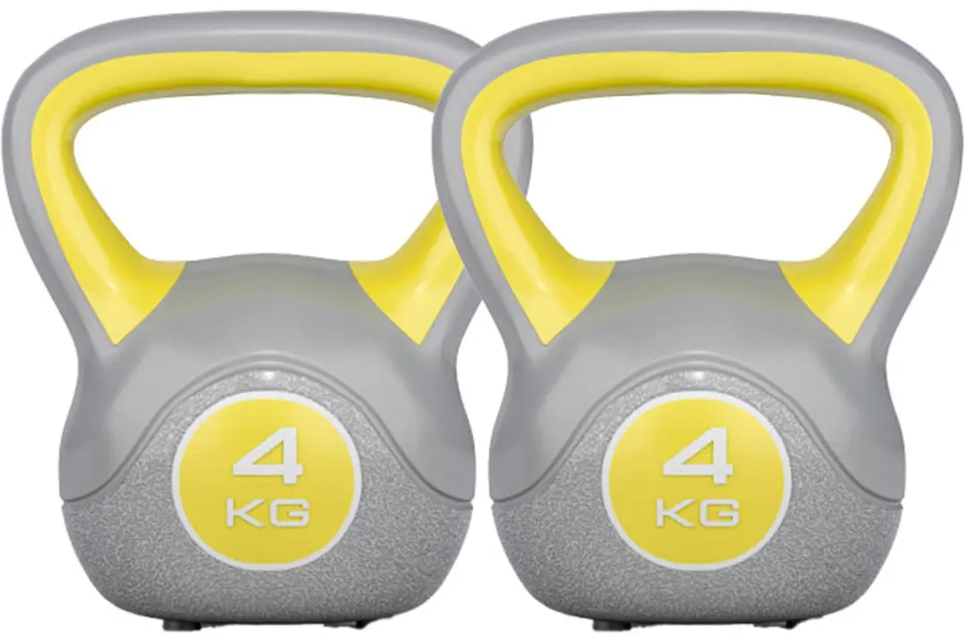 Gorilla Sports Kettlebells Set 2x4kg