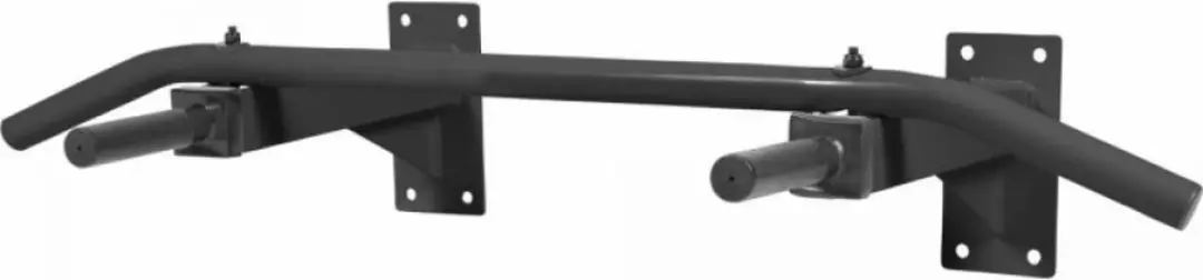 Gorilla Sports Optrekstang met Resistance Band - Zwart/Rood