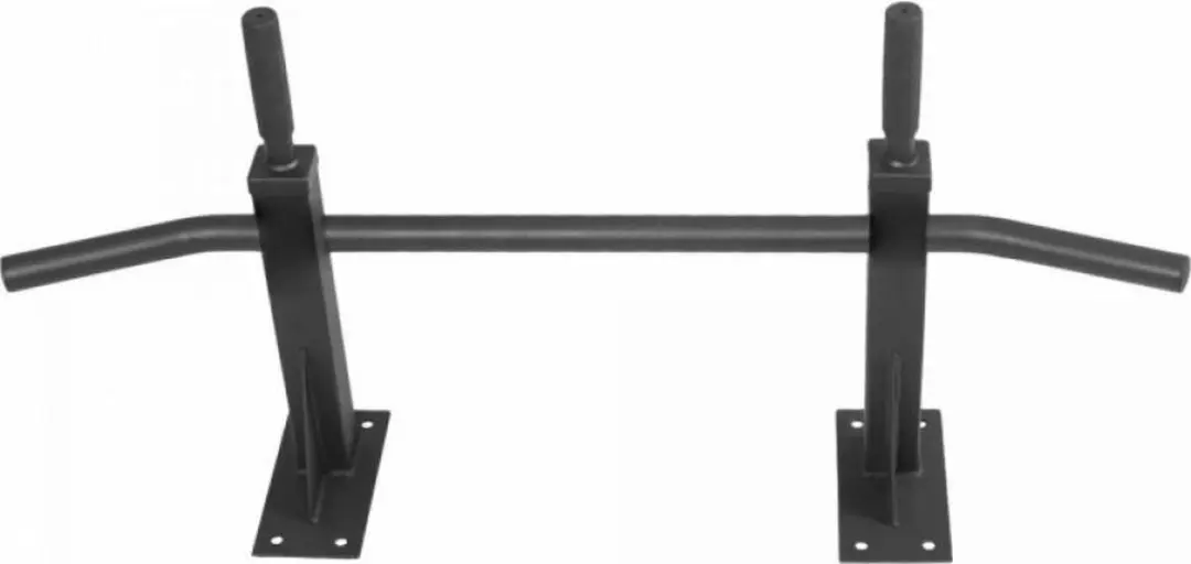 Gorilla Sports Optrekstang met Resistance Band - Zwart/Rood