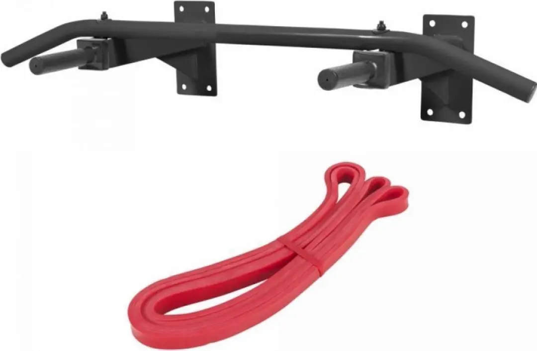 Gorilla Sports Optrekstang met Resistance Band