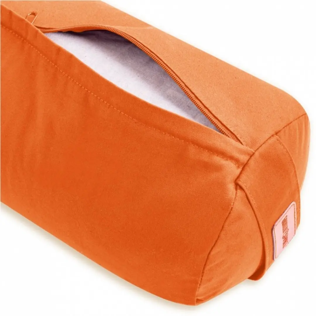 Gorilla Sports Yoga Bolster - Oranje 65x20cm