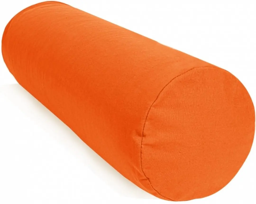 Gorilla Sports Yoga Bolster - Oranje 65x20cm