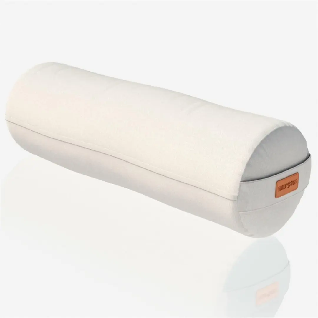 Gorilla Sports Yoga Bolster Zandkleur 65x20cm
