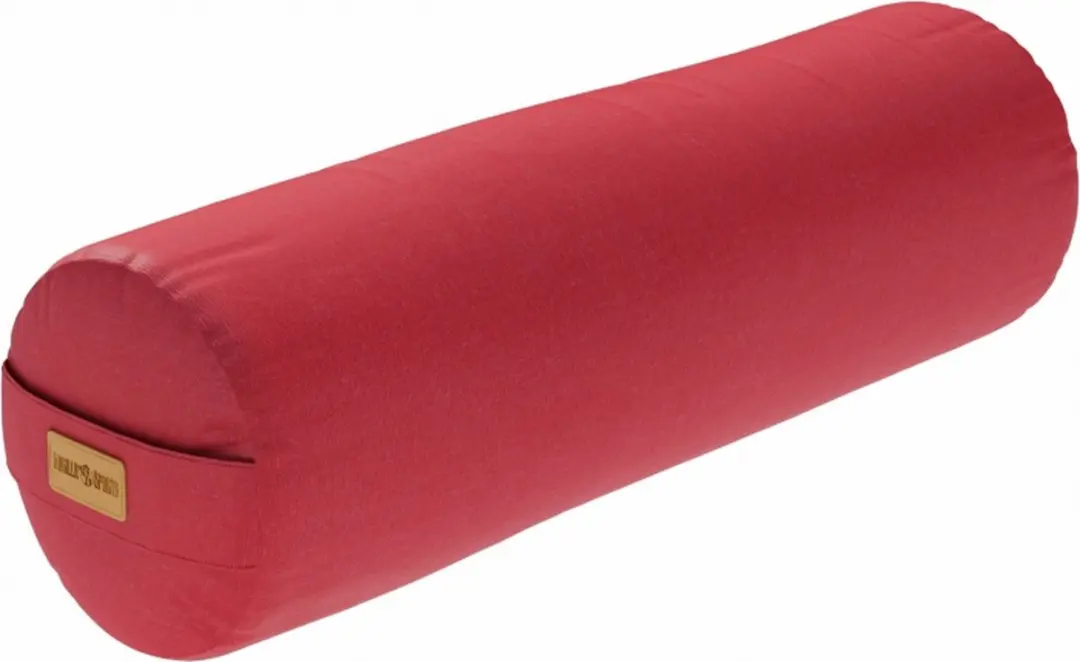 Gorilla Sports Yoga Bolster Rood 65x20cm