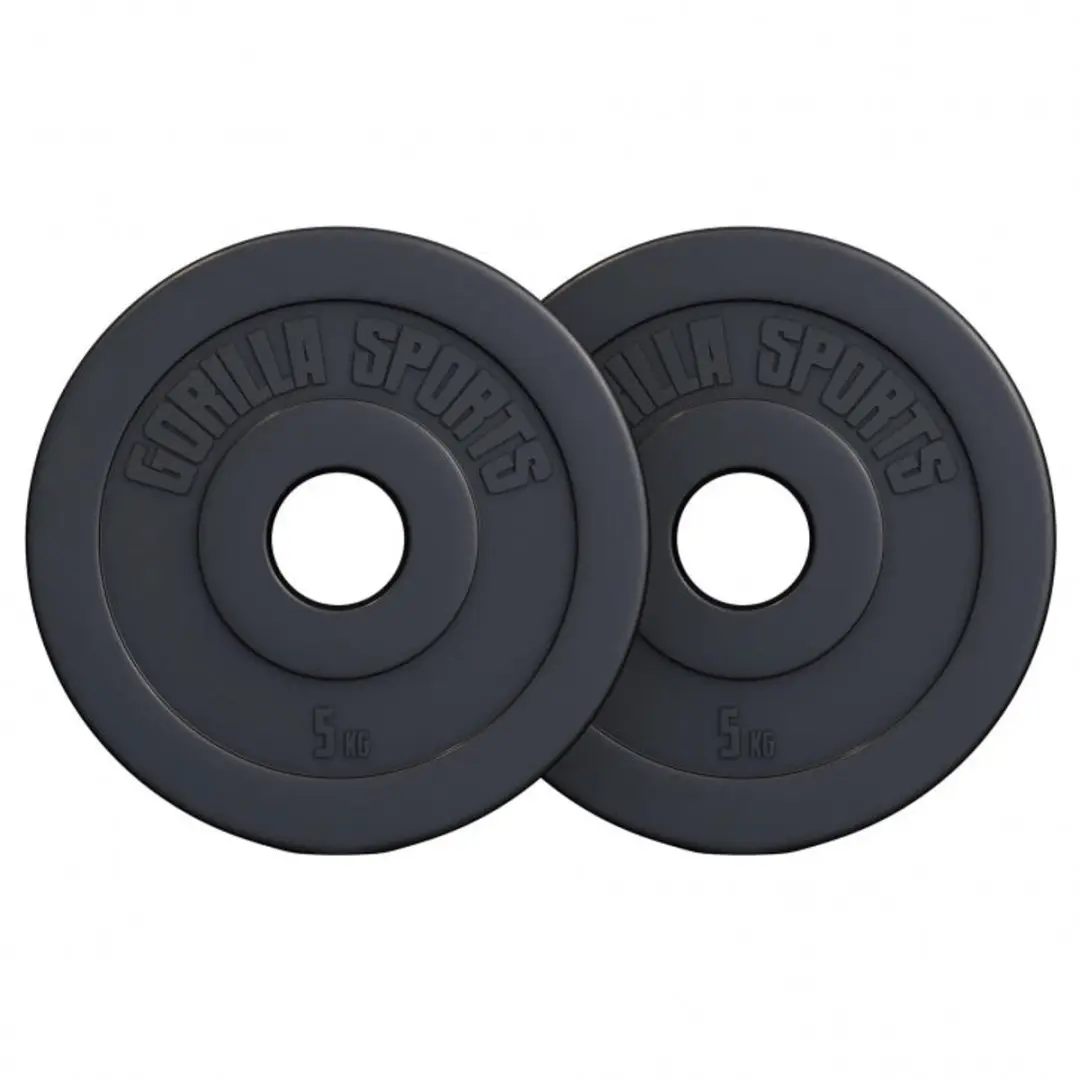 Gorilla Sports Gewichtsschijven 10kg