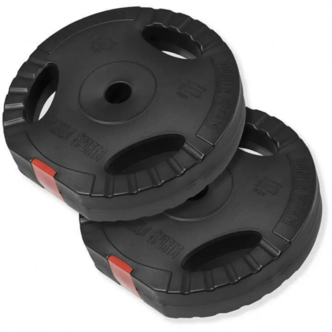 Gorilla Sports Fitnessbank 100kg - Compleet met Lat Pulley & Puzzelmat - Wit