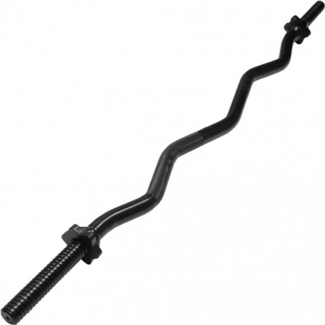 Gorilla Sports EZ-Curl Barbell 3cm - Zwart