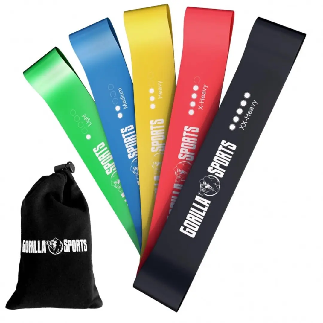 Gorilla Sports Weerstandsbanden Set 5 Stuks