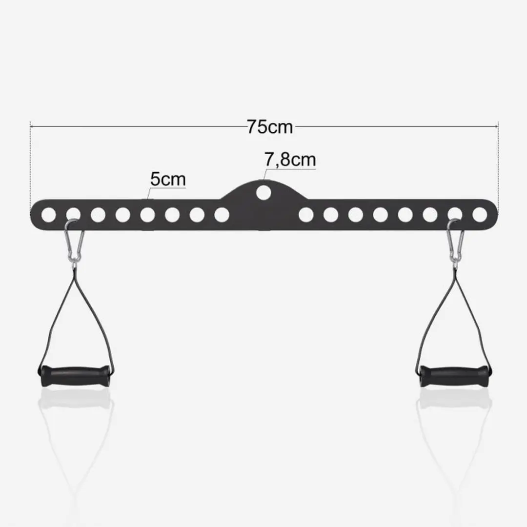 Gorilla Sports Lattrekstang 75cm - Verstelbaar - Lat Pulldown - afbeelding 6 van 6