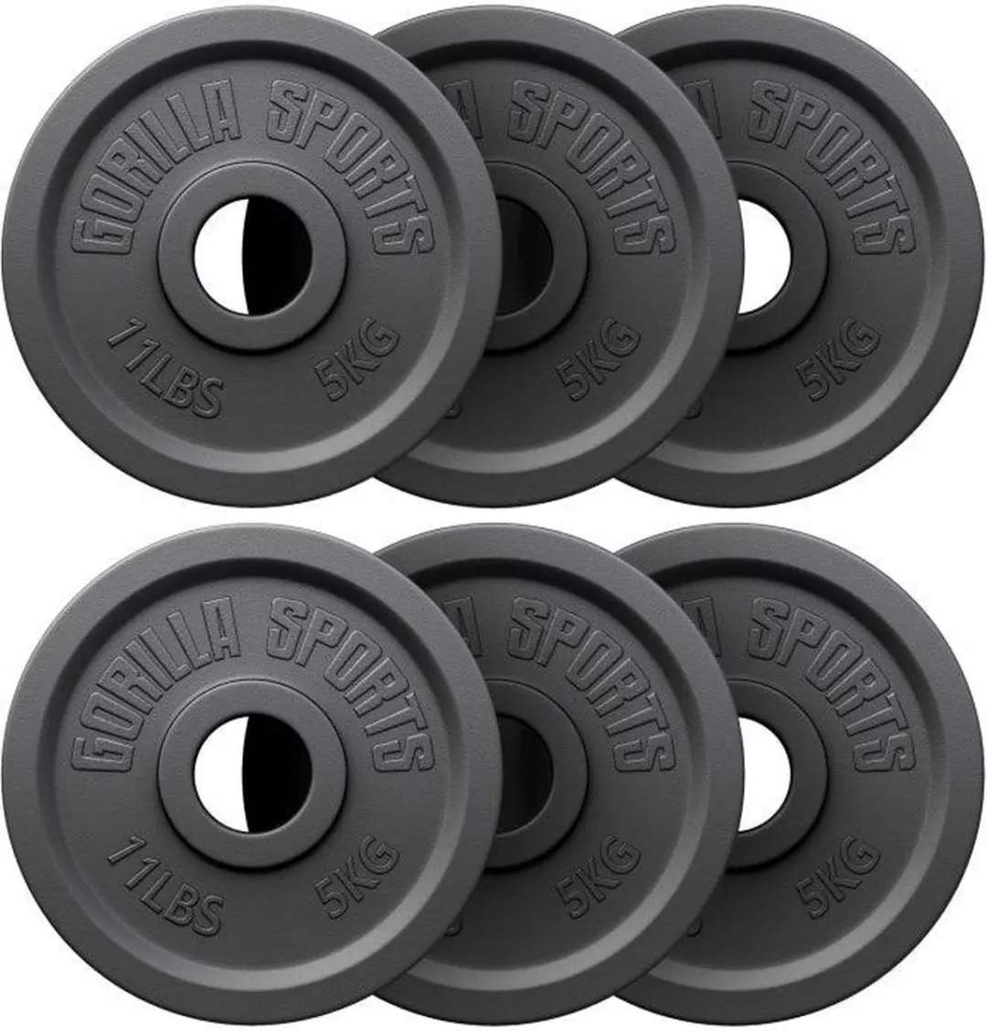 Gorilla Sports Halterschijven 30kg