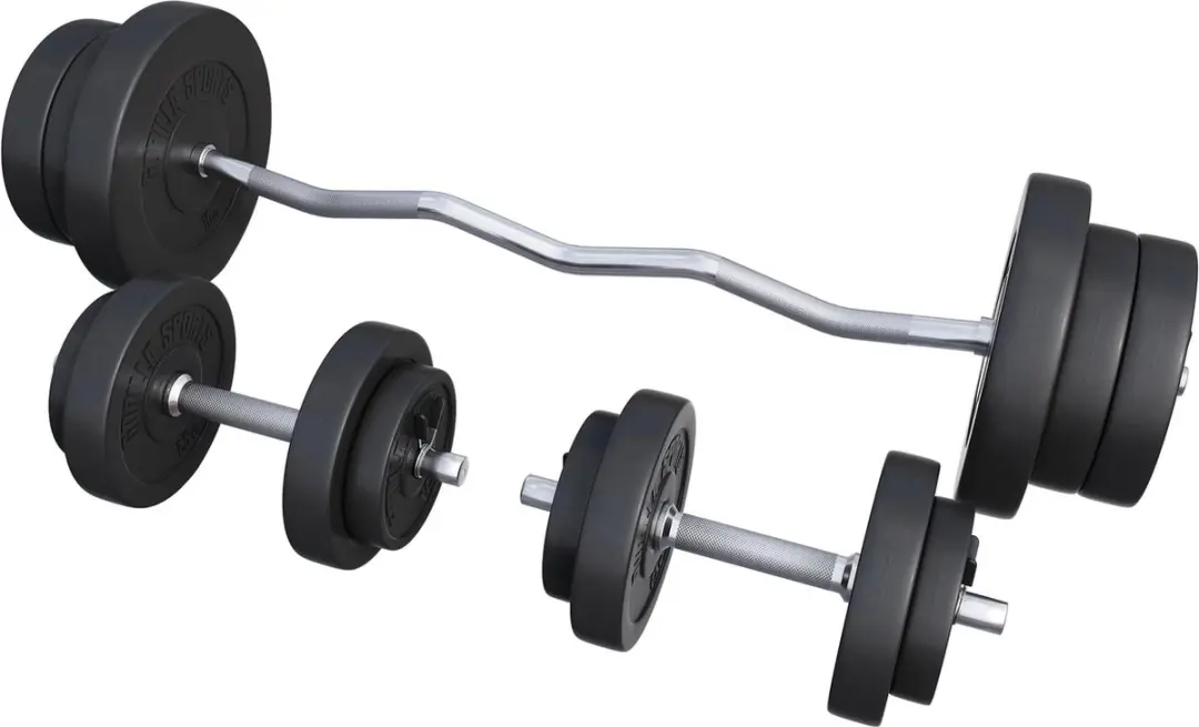 Gorilla Sports EZ-Curlset 70kg