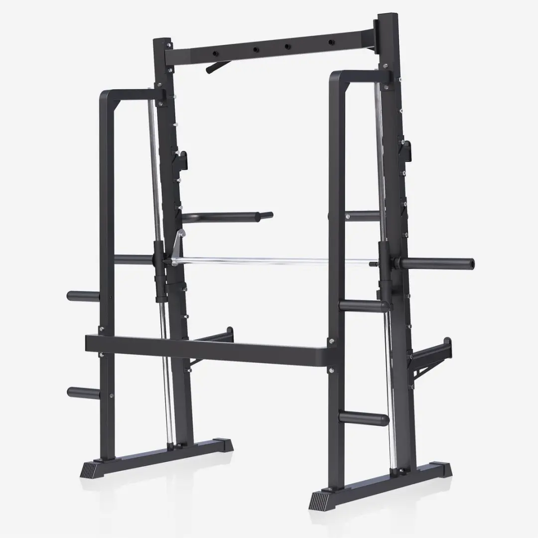 Gorilla Sports Smith Machine Half Rack 300kg - Zwart