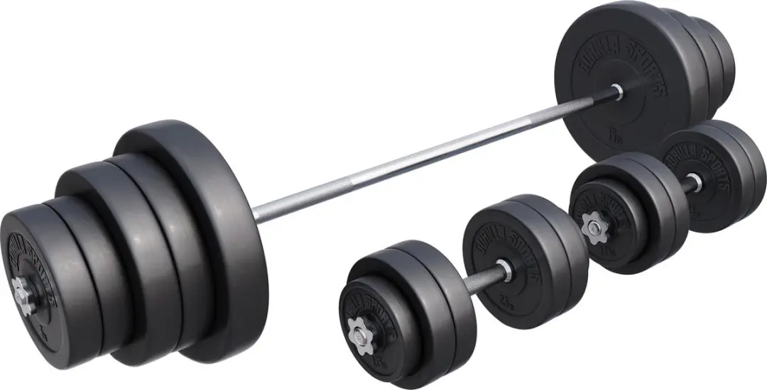 Gorilla Sports Halterset 130 kg