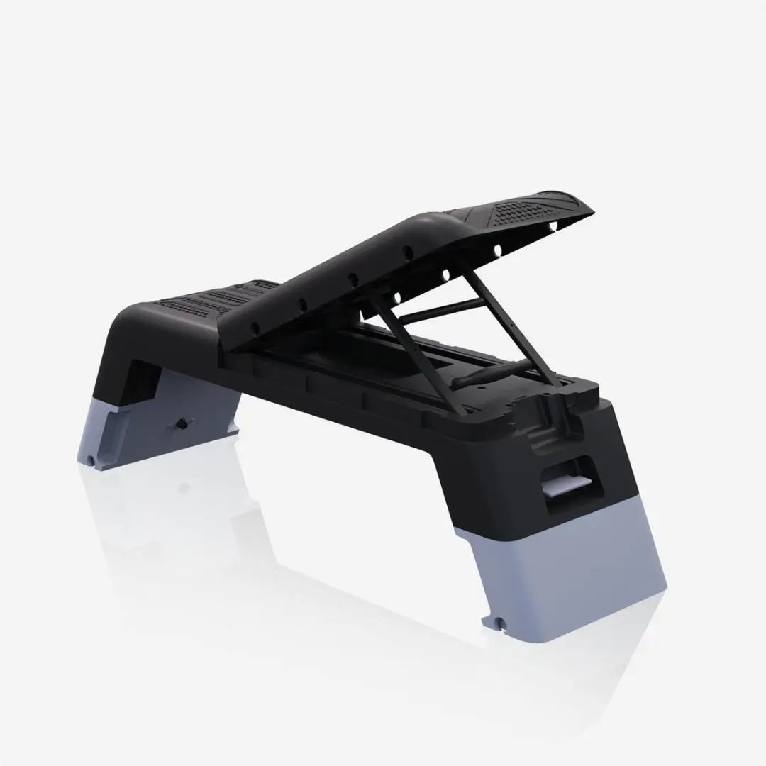 Gorilla Sports Stepper met Trainingsbank - Zwart