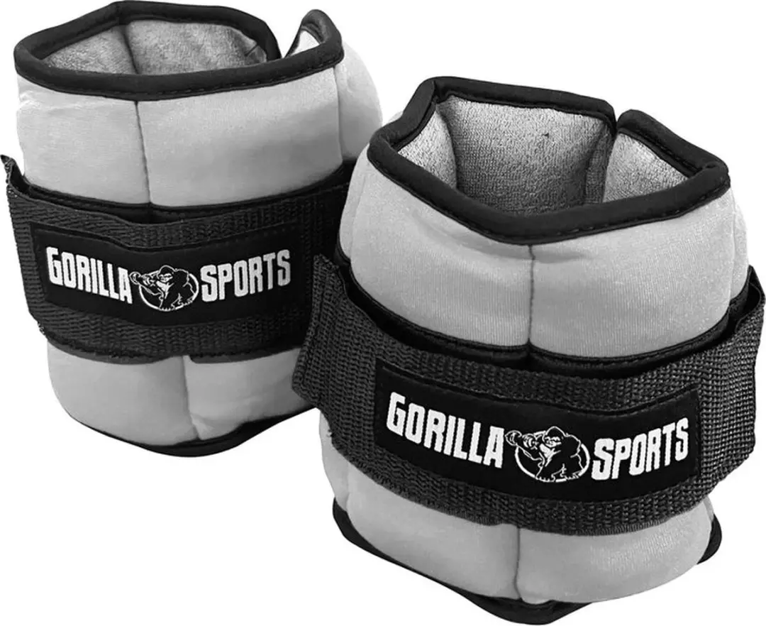 Gorilla Sports Pols- en Enkelgewichten Verstelbaar 0,45-2,25kg