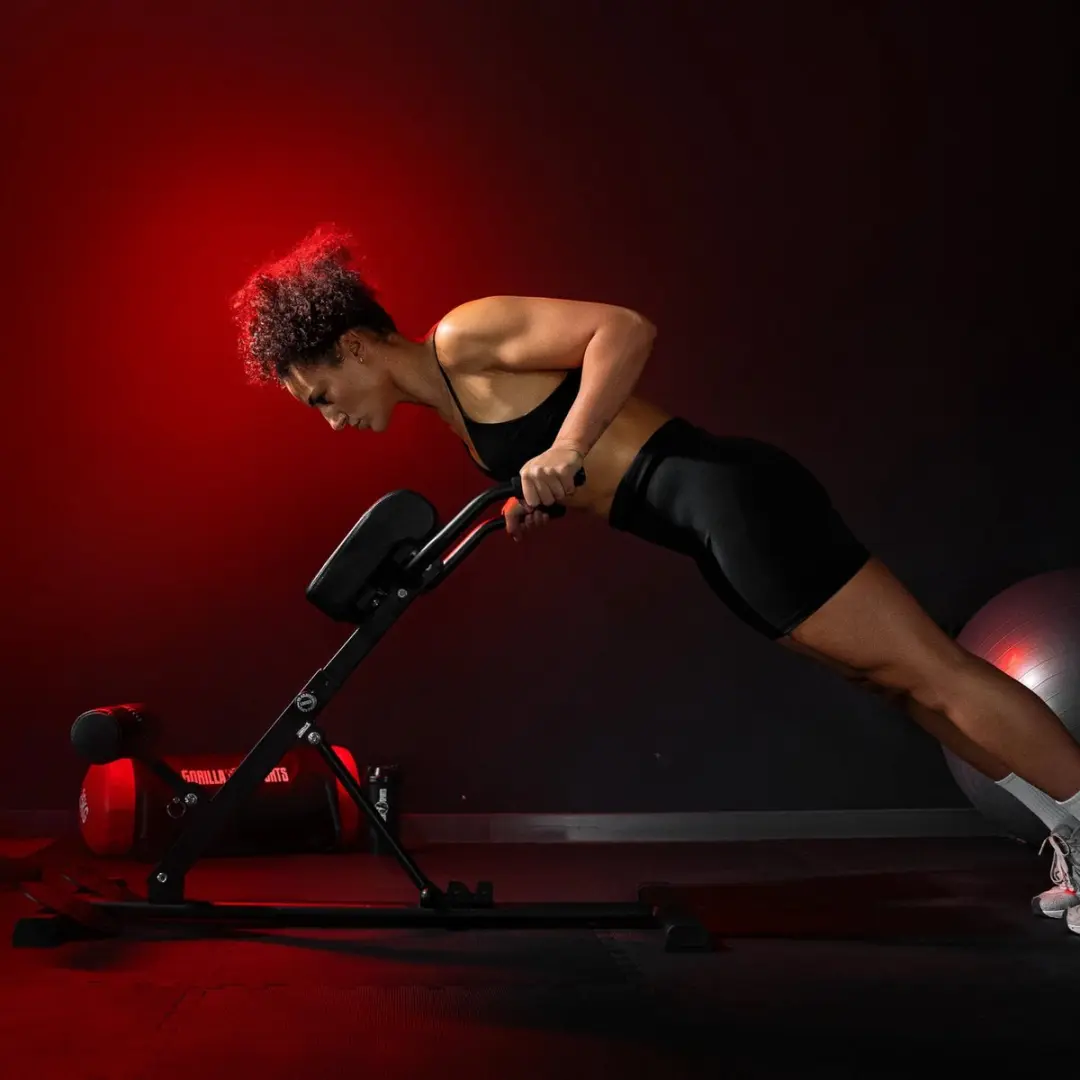 Gorilla Sports Roman Chair 6-in-1 - 150kg - Zwart - afbeelding 6 van 6