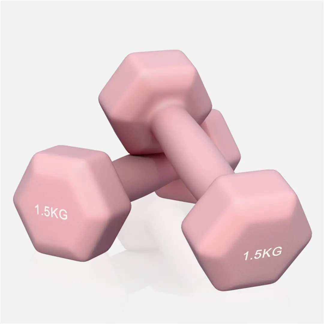 Gorilla Sports Vinyl Halterset 2x1.5kg - Blauw