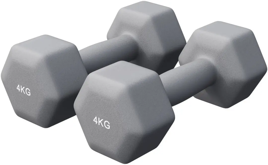 Gorilla Sports Vinyl Halterset 2x4kg