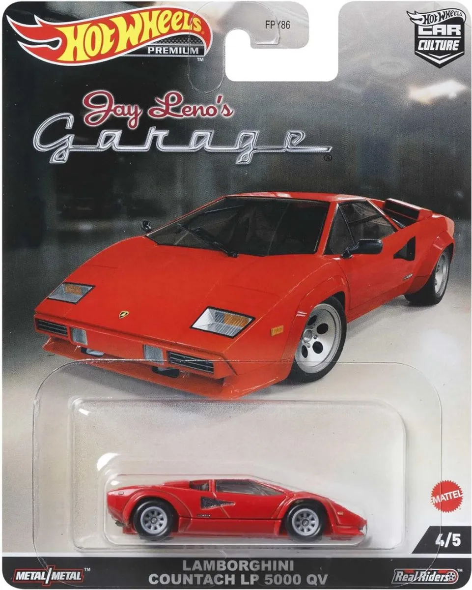 Hot Wheels Lamborghini Countach LP5000 QV HCK09