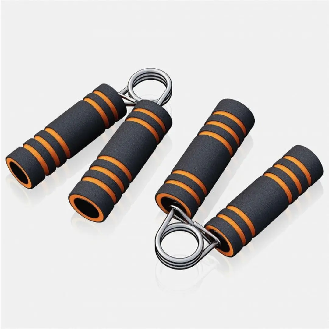 Gorilla Sports Handtrainer Set 2x - 10 kg - Grijs/Oranje