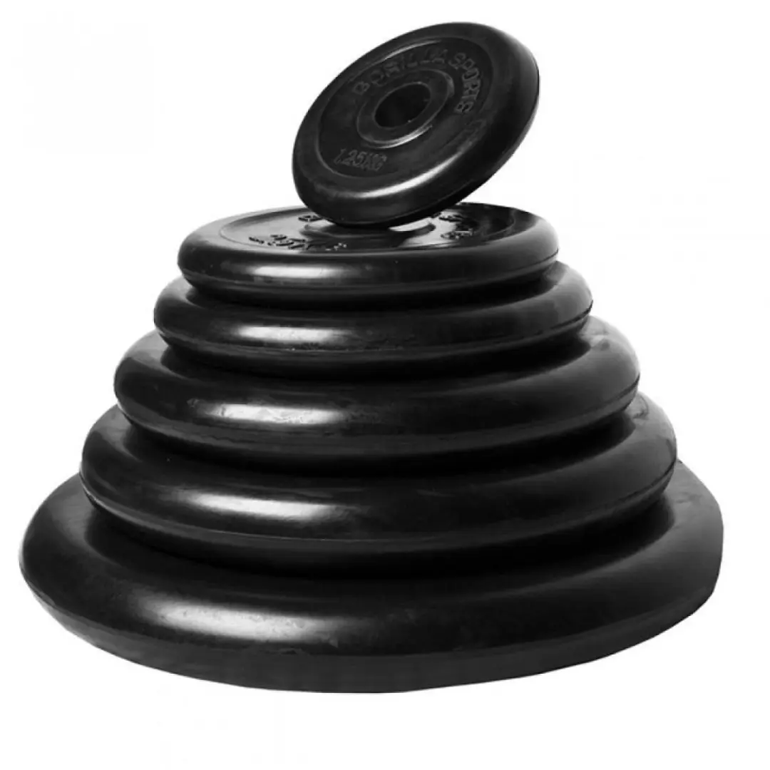 Gorilla Sports Halterschijf 30mm 15kg - Gietijzer