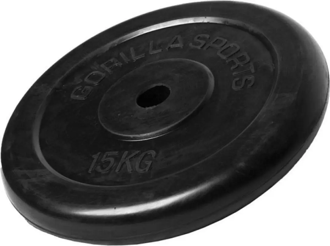 Gorilla Sports Halterschijf 30mm 15kg