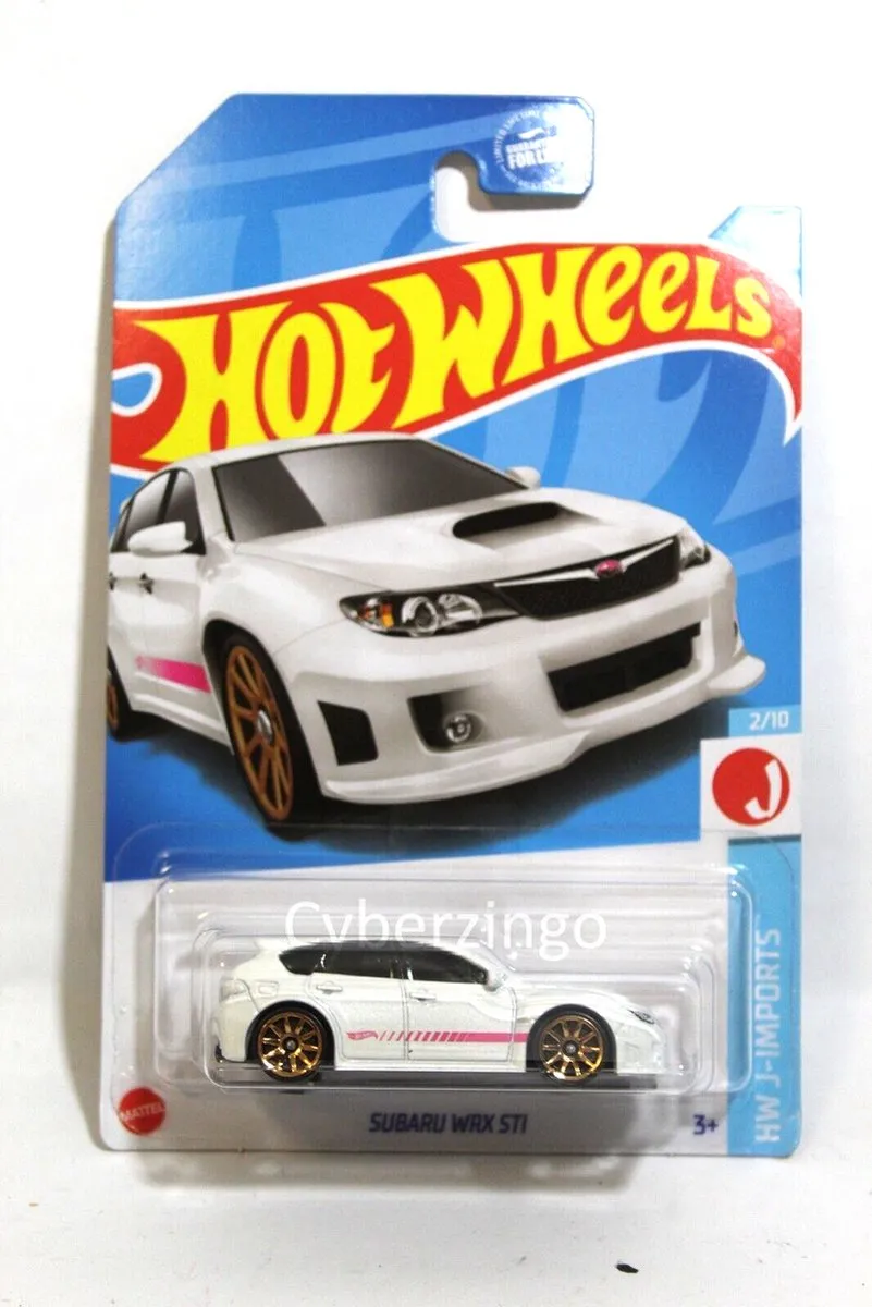 Hot Wheels Subaru WRX STI 21A 1:64 - Wit